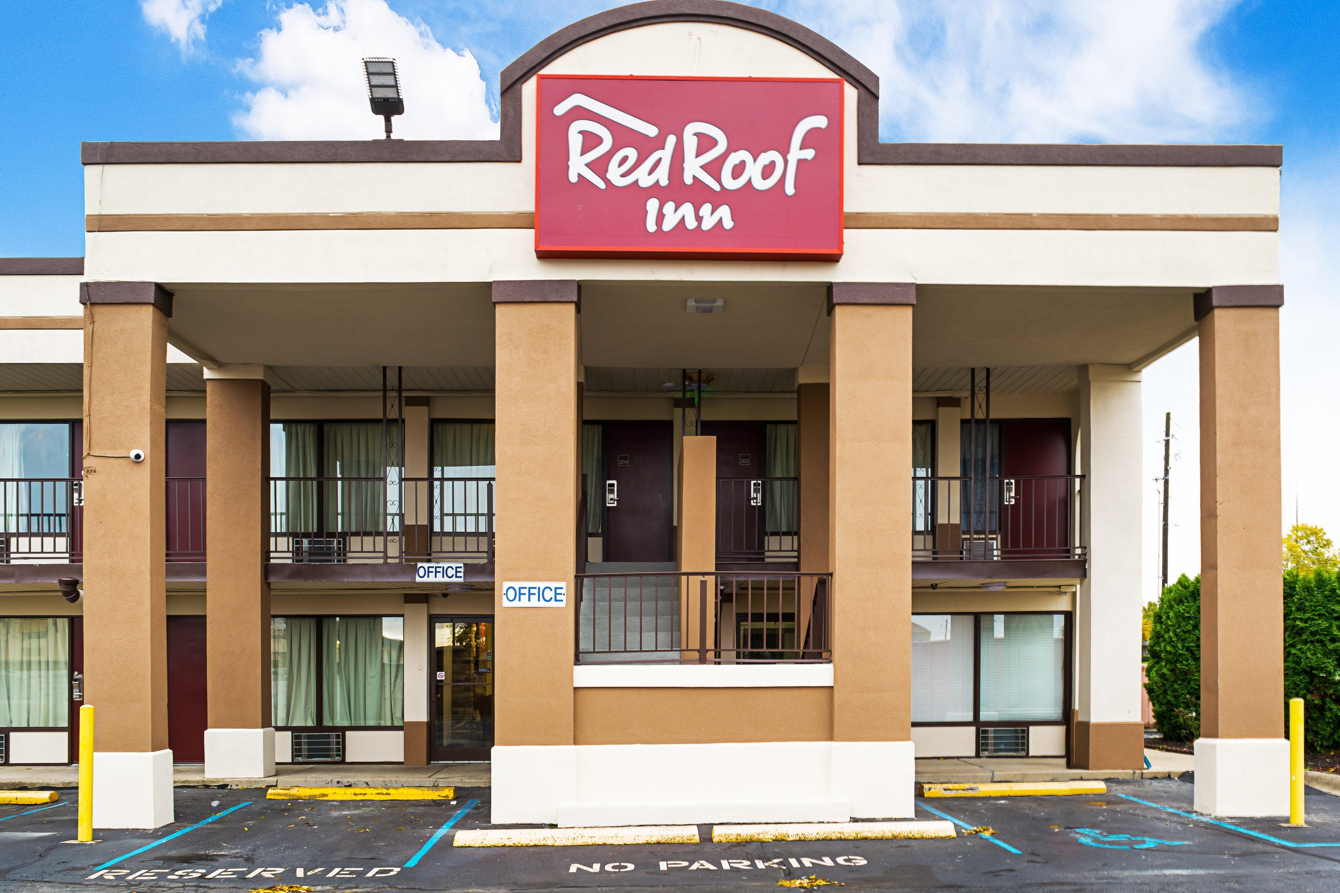 Red Roof Inn Indianapolis East Exterior foto